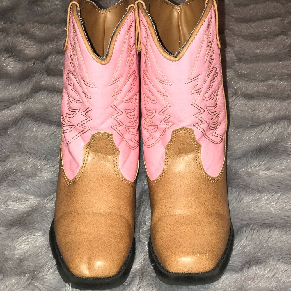 Toddler girls size 7 1/2 cowgirl boots
